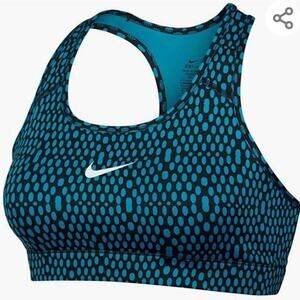Nike Victory Dri-Fit Compression Mirror Mesh Racerback Sports Bra Size XS